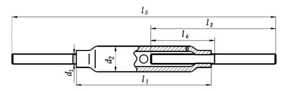 Zwrot pieniędzy Śruba napinająca rurowa z końcówkami do spawania M20